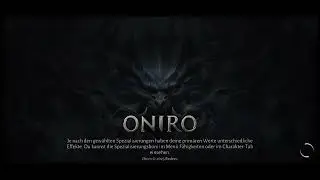 Oniro - New Hunter skillung / pure Basic strokes, full aura passive.  Pls add me for streaming, 🙂👌