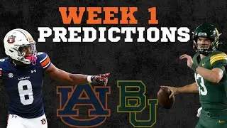 2025 Week 1 College Football Predictions 
