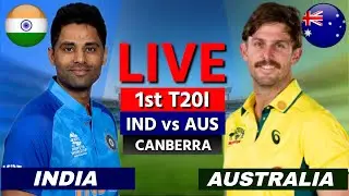 LIVE: IND vs AUS, 1ST T20, Live Cricket Match Today, Cricket Live, India vs Australia Live