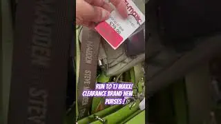 Clearance True Religion & Nine West purses! #tjmaxx #truereligion #ninewest #shopping #shoppingvlog