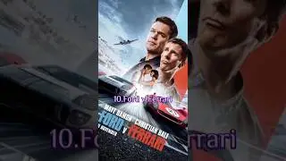 Top 10 Masterpiece Cars Movies In Hollywood #movie#ytshorts