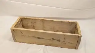 Reclaimed Wood Decor Box