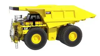 Caterpillar 793D 3D model