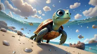 Tiny Turtle Takes a Trip | Travel Adventure Song | Nursery Rhymes and Baby Songs