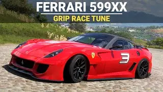 Forza Horizon 5 Tuning - 2010 Ferrari 599XX - FH5 Grip Race Build, Tune & Gameplay