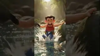 Influencer life is hard 📸🌊 #funny #animation #shorts #viral