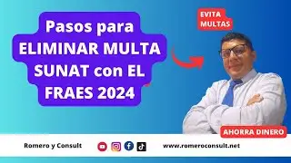 ¿Deudas con la SUNAT? Así Puedes Acogerte al FRAES 2024 y Borrar Multas e Intereses