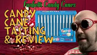 Funfetti Candy Canes tasting and Review