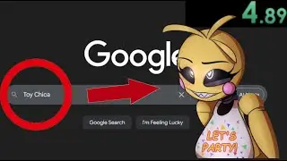 Searching Up Toy Chica Until She is Sexualized | SPEEDRUN WORLD RECORD