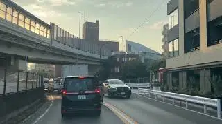 MOVING JAPAN【road trip】TOKYO JAPAN【moving car】TOKYO-TO【back road】SHIBUYA-KU  YOYOGI【part 2】🚚🚕 part 2