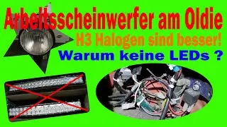 Arbeitsscheinwerfer | LED vs Halogen