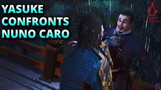Ясуке против Нуно-Каро в замке Такеда - Assassin&rsquo;s Creed Shadows