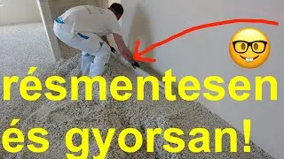 Rések nélkül padlót hőszigetelni-ITT a megoldás! Nézd meg a Thermowhite megoldását.