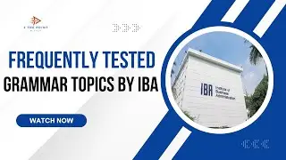 Frequently Tested Grammar Topics by IBA,DU | BUP