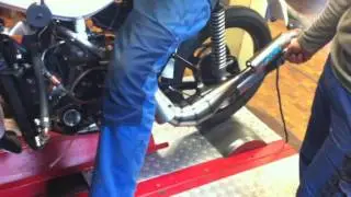 Ace Polini V2 Simson Tuning Pr&uuml;fstandslauf