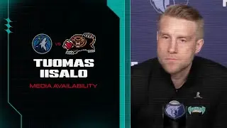 Tuomas Iisalo Press Conference | Grizzlies vs. Timberwolves