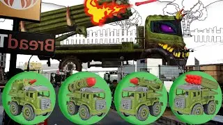 Truck Besar - Mobil Militer Bawa Roket