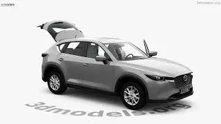 Mazda CX-5 with HQ interior 2024 3D model by 3DModels.org