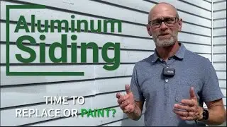 When You KNOW It's Time To Paint Aluminum Siding | What is that chalk? Time to REPLACE??🔍👀🚨