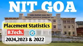 NIT Goa Placement Statistics 🔥| Branch-wise Insights| Highest? Average? | Level Up JEE 
