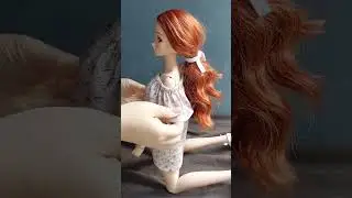New dress fitting #smartdoll #smartdollsewing #sewing #sewingtutorial #dollsewing #dollclothes