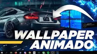WALLPAPER  ANIMADO Como colocar no Windows Papel de Parede animado!