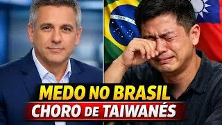 Um homem Taiwanês chegou ao Brasil com medo… e acabou chorando com o que viveu!