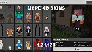 4D Skins for MCPE 1.21.120 | Minecraft PE | Obesites 