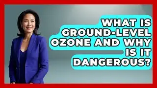 What Is Ground-level Ozone And Why Is It Dangerous? - Explaining Ecology
