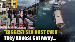10 TONS = $1 BILLION Worth of Cocaine Seized! Salt Bags Secret Revealed