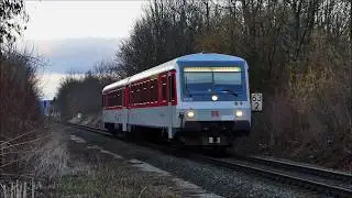 Die SOB Rottalbahn mit dem Sylt Shuttle Plus und weiteren 628ern