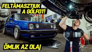 TDi KETTES GOLF: ÖMLIK BELŐLE AZ OLAJ? 😭