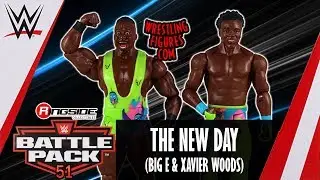 WWE FIGURE INSIDER: Big E & Xavier Woods (New Day) - WWE Battle Packs 51