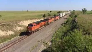 Railfanning the BNSF Emporia Sub - August 17, 2014