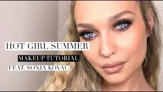 HOT GIRL SUMMER MAKEUP feat. SONJA KOVAČ | RUKA BEAUTY