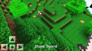 Наш первый LET'S PLAY по minecraft PE