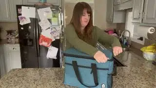 #shorts VP Home 48 Can Large Collapsible Insulated Cooler Bag for Travel Camping Beach Picnic BBQ