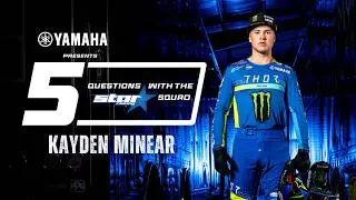 5 Questions with Kayden Minear | #Yamaha Star Racing
