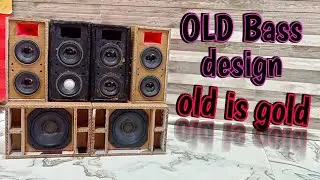 Single Speaker Dj Old Bass Design || Old Is Gold #mini  Dj Setup