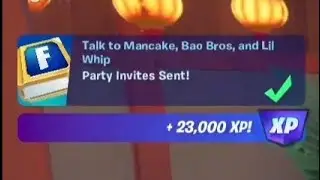 Talk to Mancake, Bao Bros, and Lil Whip (Easy Method) | Fortnite Quest