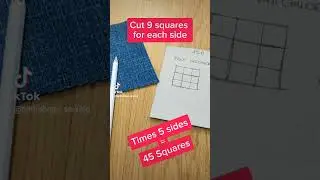 How to upcycle old jeans into an Ikea P&Auml;LLBO Footstool cover #sewinghacks #ikeahack  #sewingtutorial