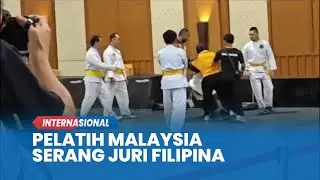 Detik-detik Keributan di Pencak Silat SEA Games 2025, Pelatih Malaysia Serang Juri Filipina