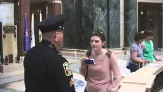 Spectator Warned With Arrest For Watching People Sing In WI Capitol
