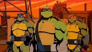 Turtles vs Shredder in 