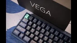 Vega65 with TealiosV2 Typing Sounds ASMR custom keyboard Mechanical keyboard