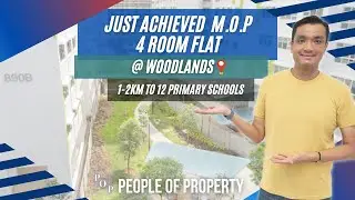 Blk 889 Woodlands Drive | Just M.O.P 4 Room Flat | Near Causeway Point & 888 Plaza | POP Unveil 09