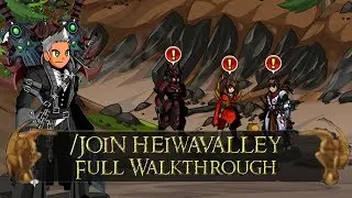 AQW /join heiwavalley Full Walkthrough | Koro and Ai No Miko's Quests