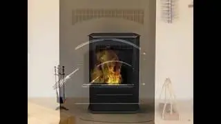 Pleasant Hearth Cabinet Style 50000 BTU's Pellet Stove with 120-Pound Hopper