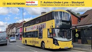 Bee-ZL 🐝 Bee Network - Metroline Manchester 7 service between Ashton Moss and Snipe Retail Park