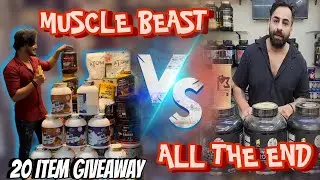 MUSCLEBEAST VS ALL THE END | MUSCLEBEAST FRAUD | GRANDEST GIVEAWAY | MUSCLEBEAST |@musclebeast8705